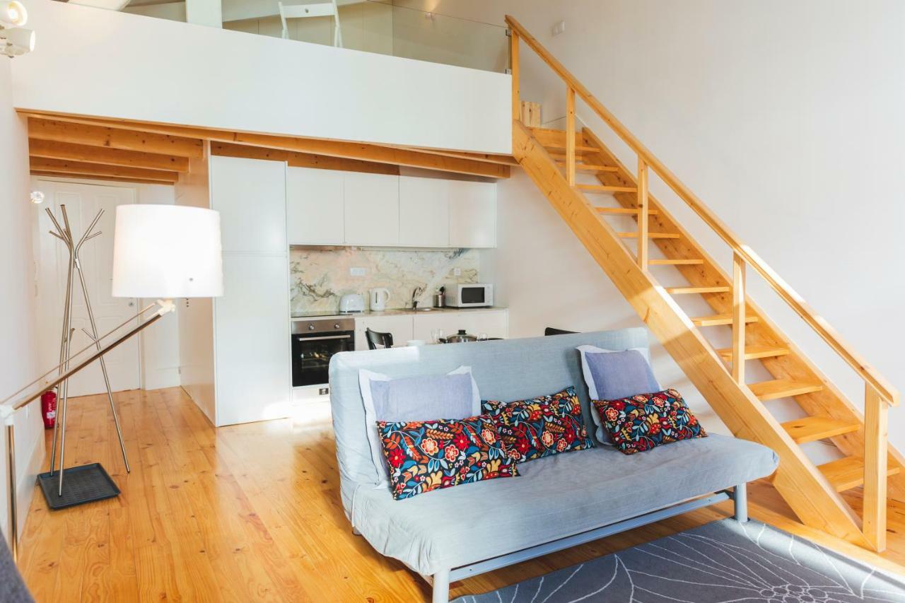 Aposentus -Romantic Mezzanine Apartment With A Balcony Porto Exterior foto